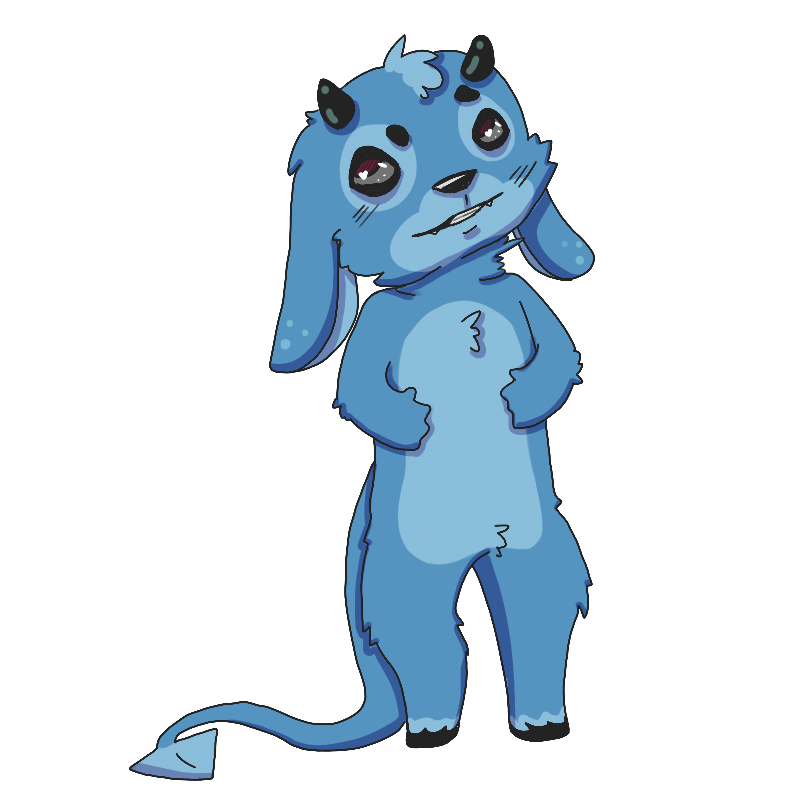 Blue Kidh pet